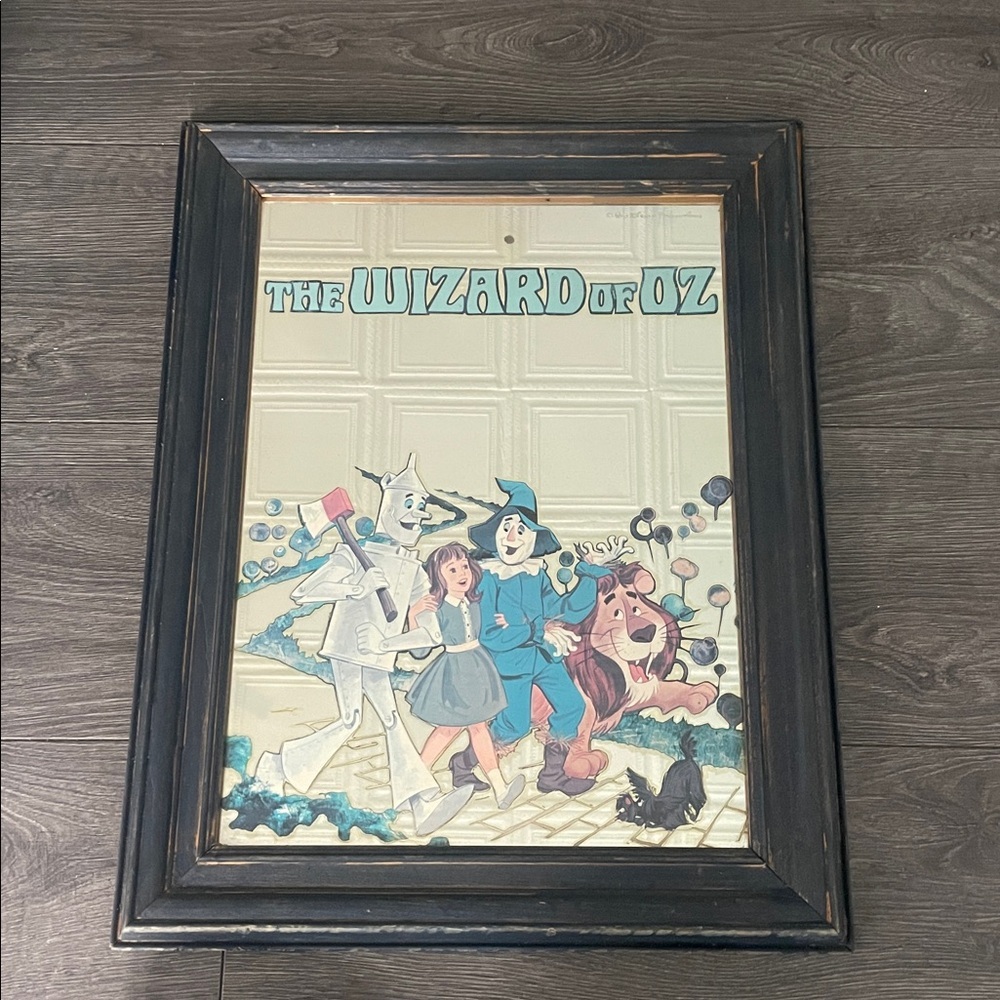 Vintage mirror Walt Disney productions The Wizard Of OZ